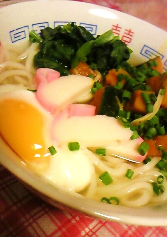 ほくほく☆南瓜月見うどん-レシピのメイン写真