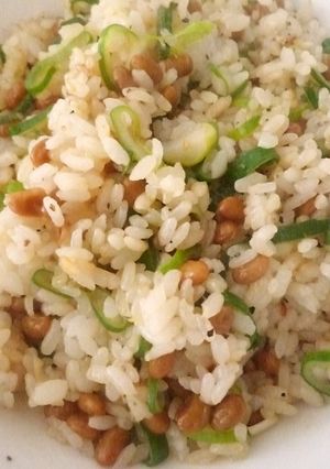 ガーリック納豆チャーハン☆旨いよん♪-レシピのメイン写真