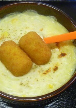 私のランチ♪コーンクリーム×2グラタン♪-レシピのメイン写真