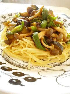 ナスの和風味噌スパゲッティ-レシピのメイン写真