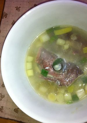 いなだのアラで味噌汁-レシピのメイン写真