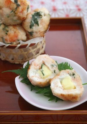ふわふわ♡海老とチーズのはんぺんボール-レシピのメイン写真