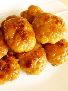 簡単でおいしい!つくねの照り焼き串-レシピのメイン写真