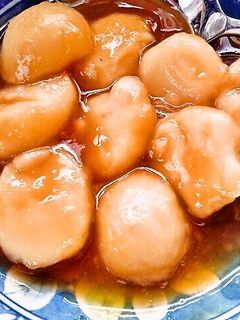お供えの団子でみたらし-レシピのメイン写真