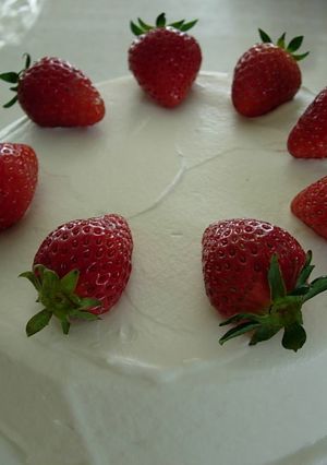 シンプル　いちごのショートケーキ-レシピのメイン写真