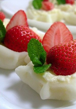 チーズクリーム大福-レシピのメイン写真