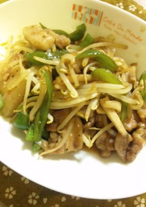 ちょいとろ♪隠し味のさっぱりお肉炒め-レシピのメイン写真