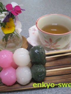 お花見に~☆3色団子-レシピのメイン写真