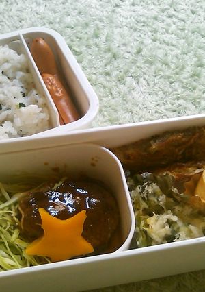 本日のお弁当 ４-レシピのメイン写真