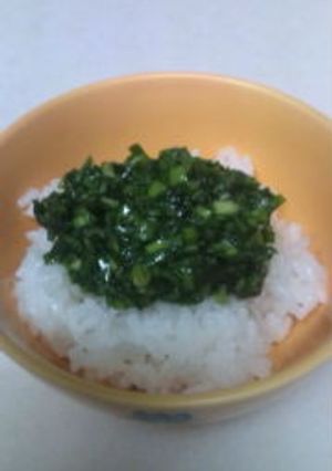 簡単！ニラご飯☆-レシピのメイン写真