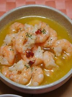 エビのアヒージョ(にんにく煮)-レシピのメイン写真