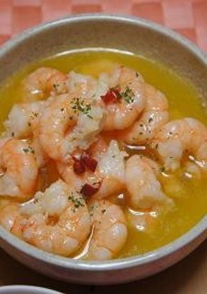 エビのアヒージョ(にんにく煮)-レシピのメイン写真