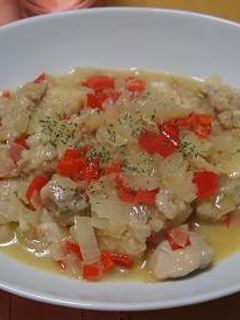 鶏肉の白ワイン煮-レシピのメイン写真