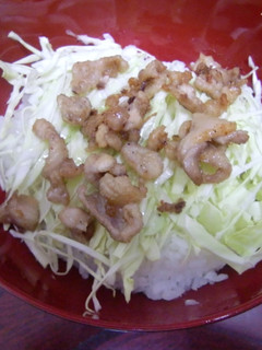 鶏皮丼-レシピのメイン写真