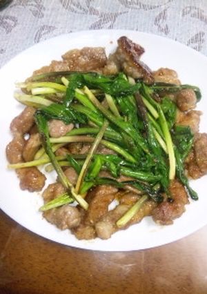 行者にんにくと豚ロース焼き肉タレ風味-レシピのメイン写真