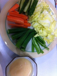 味噌マヨ野菜スティック-レシピのメイン写真
