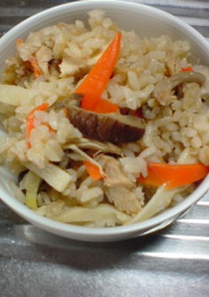 簡単☆筍の炊き込みご飯-レシピのメイン写真