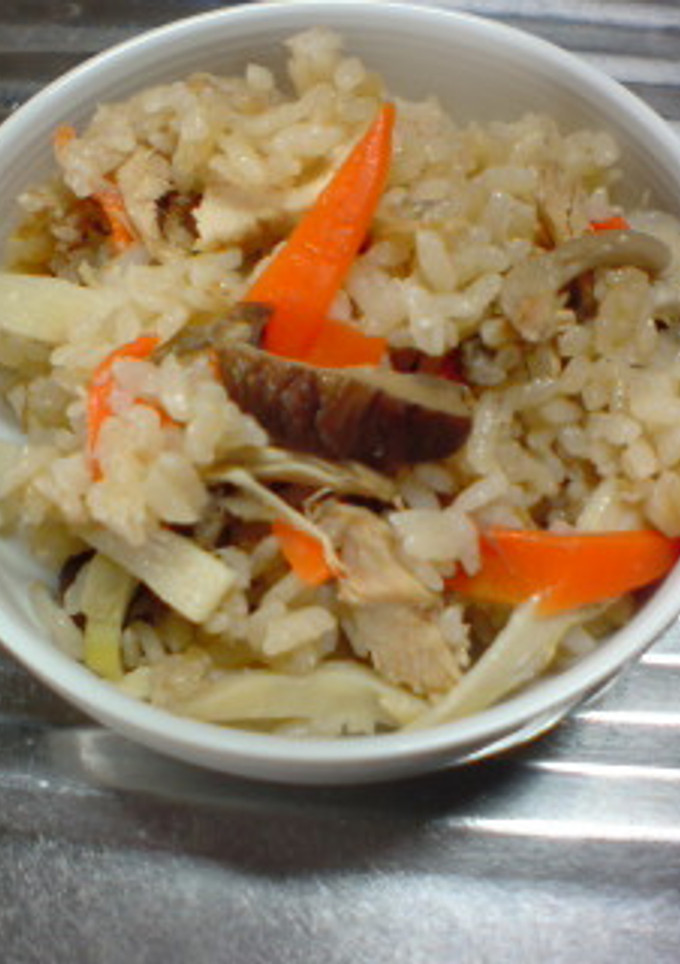簡単☆筍の炊き込みご飯-レシピのメイン写真