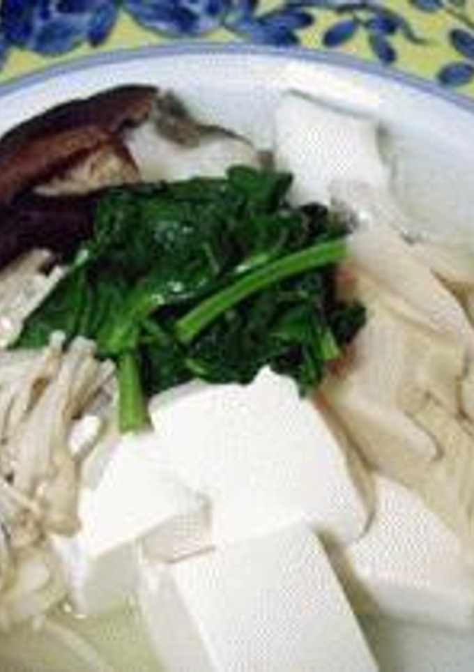 たらと豆腐の蒸しもの-レシピのメイン写真