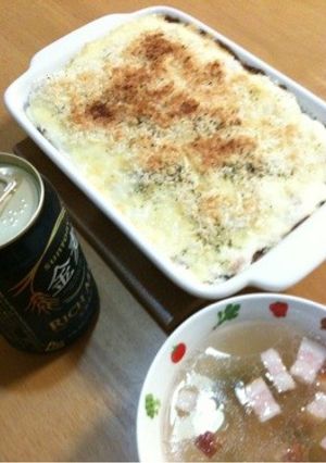 残り物カレーとベシャメルでカレードリア-レシピのメイン写真