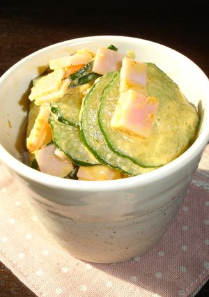 キュウリの胡麻和え☆コチュマヨ味-レシピのメイン写真