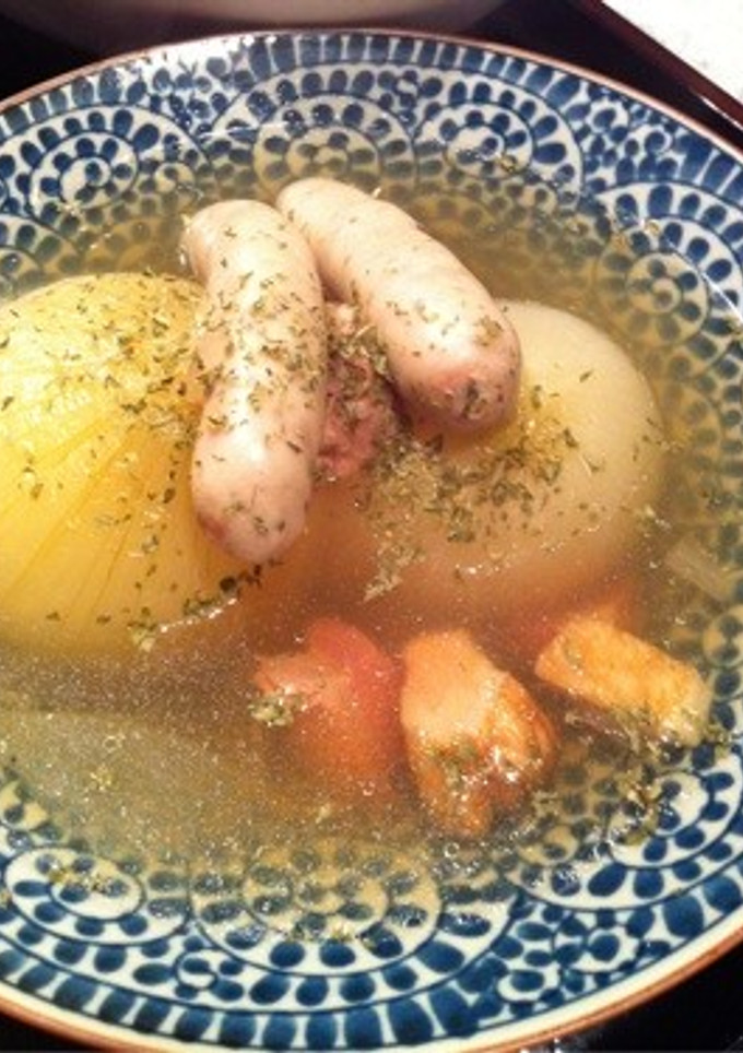 新玉ねぎの◯ごとスープ-レシピのメイン写真