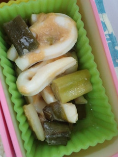 イカとねぎの酢みそ和え-レシピのメイン写真