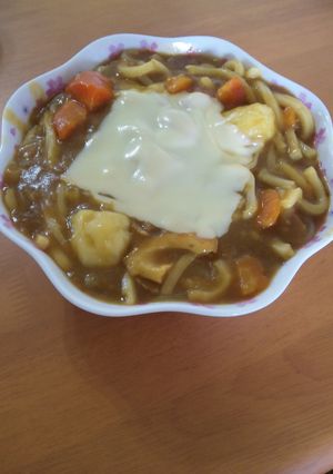 肉じゃがリメイク！カレーうどん-レシピのメイン写真
