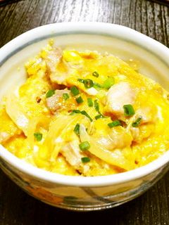レンジであっという間に出来上がり♪親子丼-レシピのメイン写真