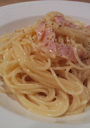 材料これだけ!?簡単カルボナーラ 鍋1つ-レシピのメイン写真