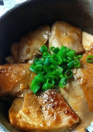 焼きマグロ丼！-レシピのメイン写真