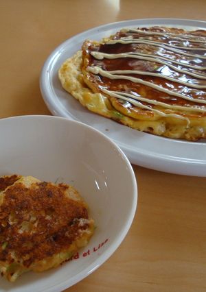 離乳食（後期）と一緒にお好み焼き♪-レシピのメイン写真