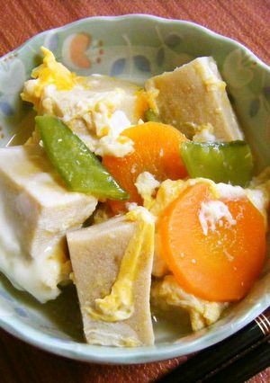 高野豆腐煮-レシピのメイン写真