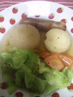 丸ごと新玉ねぎのポトフ-レシピのメイン写真