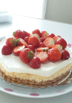 ダブルチーズケーキ-レシピのメイン写真