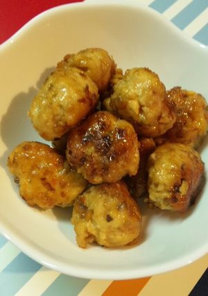 ☆我が家の肉団子(つくね)☆-レシピのメイン写真