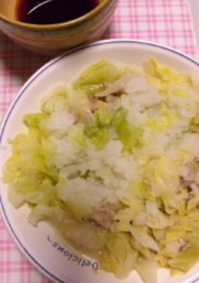 簡単！キャベツと豚肉のみぞれ蒸し-レシピのメイン写真