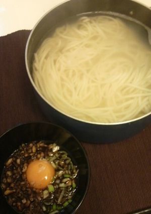 簡単！釜たま風☆ひっぱりうどん-レシピのメイン写真