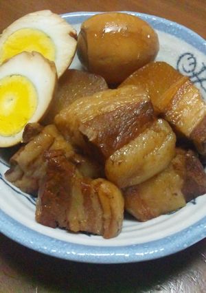 梅酒でサッパリ！?なラフテー＊豚の角煮-レシピのメイン写真