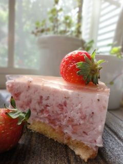 いちごムース-レシピのメイン写真