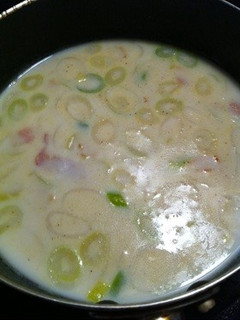 コクが美味い☆ねぎのミルクスープ-レシピのメイン写真