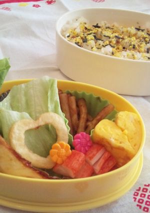 お弁当にラブリー♡ハートリングポテト-レシピのメイン写真