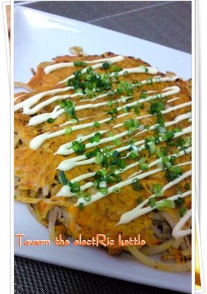 食べるラー油de簡単もやしチヂミ-レシピのメイン写真