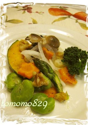 ☆ルクエde❤温野菜の簡単ダイエット♬☆-レシピのメイン写真
