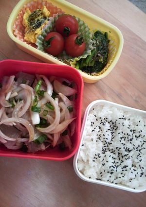 レンジで2分 新玉ねぎ×まぐろ-レシピのメイン写真