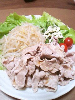 さっぱり★ヘルシー★簡単柔らか冷しゃぶ-レシピのメイン写真