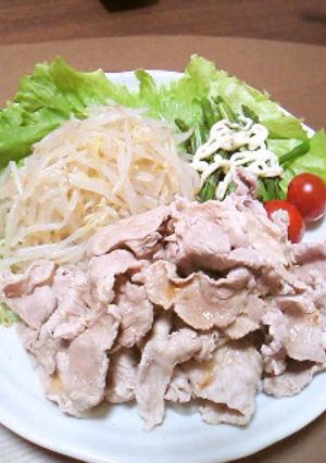 さっぱり★ヘルシー★簡単柔らか冷しゃぶ-レシピのメイン写真