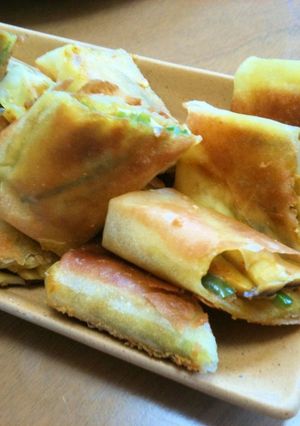 カレー風味の簡単春巻き-レシピのメイン写真