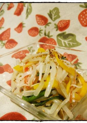 万能中華タレで色々野菜の和え物-レシピのメイン写真