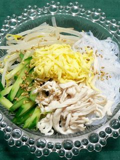 蒸し鶏と春雨の中華風サラダ-レシピのメイン写真